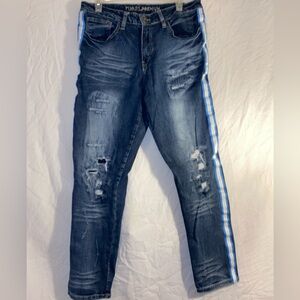 Rue 21 premium denim/stripe jeans for men